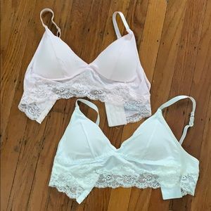 Lace bralettes